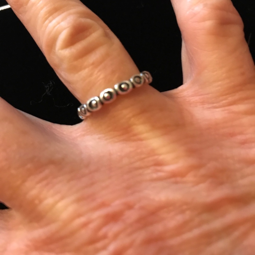 Pandora Celebration silver band